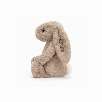 Jellycat Bashful Beige Conejo Medium | MNXK-46508